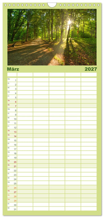 Frankreichs Naturschönheiten (CALVENDO Familienplaner 2027)