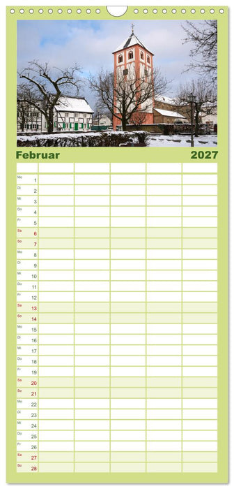 Heimat Entdecken: Bergisches Land (CALVENDO Familienplaner 2027)