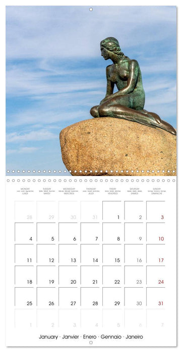 Scandinavia - Denmark (CALVENDO Monthly Calendar 2027)