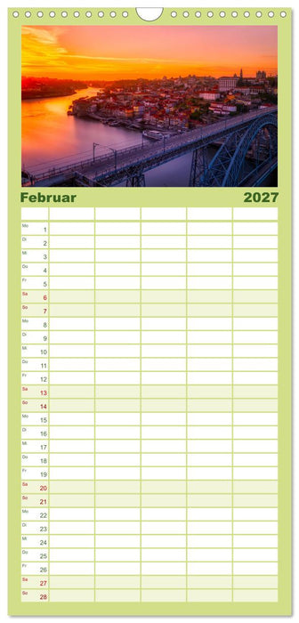 Porto - Eine Liebeserklärung (CALVENDO Familienplaner 2027)