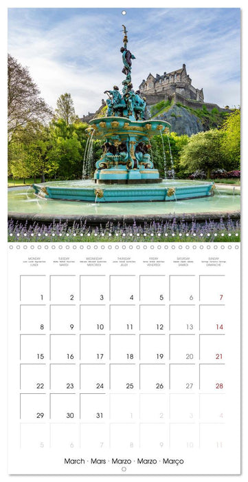 EDINBURGH History and urban idyll (CALVENDO Monthly Calendar 2027)