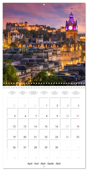 EDINBURGH History and urban idyll (CALVENDO Monthly Calendar 2027)