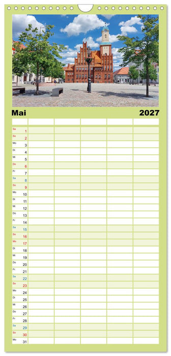 Wunderschöne Mecklenburgische Seenplatte (CALVENDO Familienplaner 2027)
