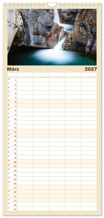 Kanada - Abenteuer in den Nationalparks (CALVENDO Familienplaner 2027)
