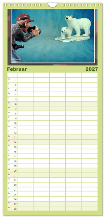 Fotograf auf Pirsch - ein Kinderkalender (CALVENDO Familienplaner 2027)