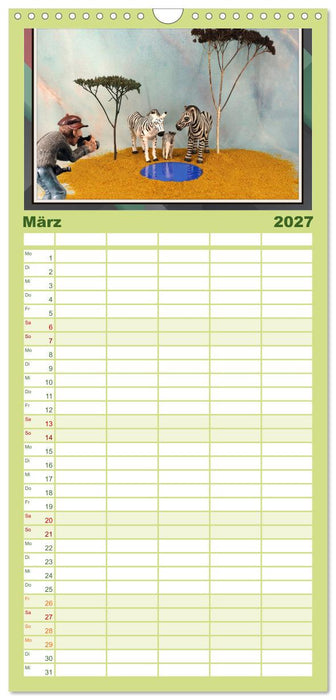 Fotograf auf Pirsch - ein Kinderkalender (CALVENDO Familienplaner 2027)