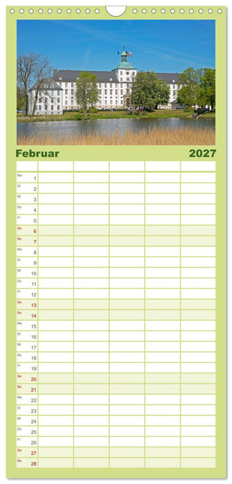 Die Schlei - Segelrevier und Naturpark (CALVENDO Familienplaner 2027)