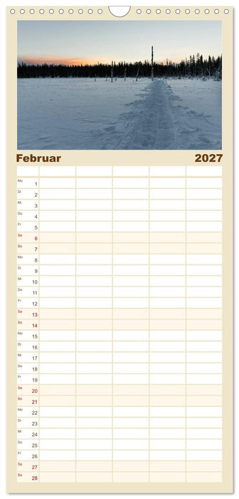 Heimat der Samen (CALVENDO Familienplaner 2027)