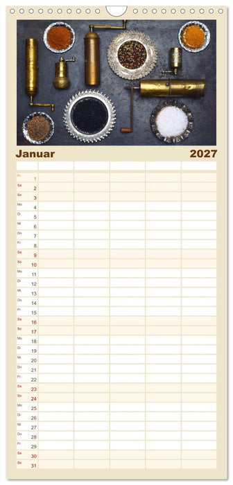 Küchenutensilien (CALVENDO Familienplaner 2027)