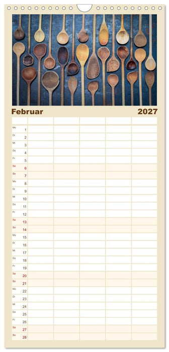 Küchenutensilien (CALVENDO Familienplaner 2027)