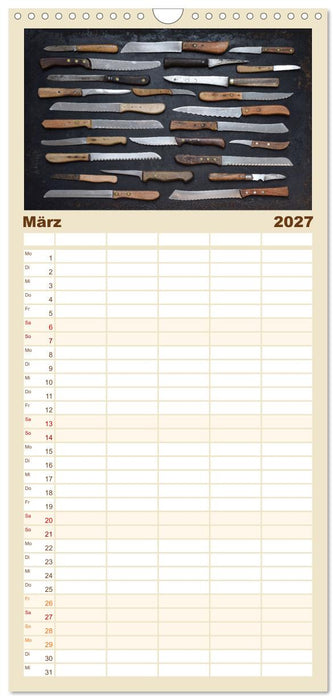 Küchenutensilien (CALVENDO Familienplaner 2027)
