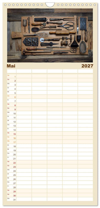 Küchenutensilien (CALVENDO Familienplaner 2027)