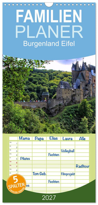 Burgenland Eifel (CALVENDO Familienplaner 2027)