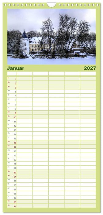 Burgenland Eifel (CALVENDO Familienplaner 2027)
