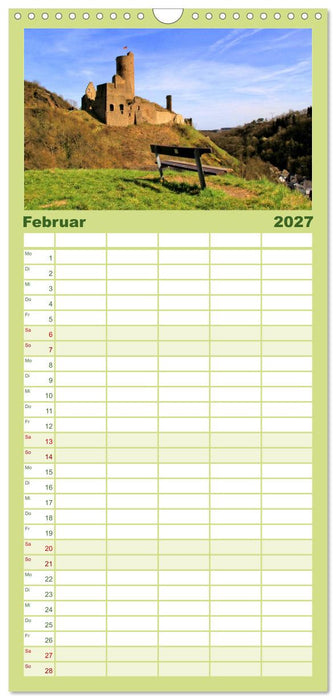Burgenland Eifel (CALVENDO Familienplaner 2027)