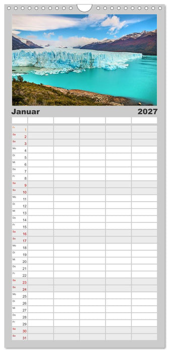 Magische Wunderwelten der Natur (CALVENDO Familienplaner 2027)