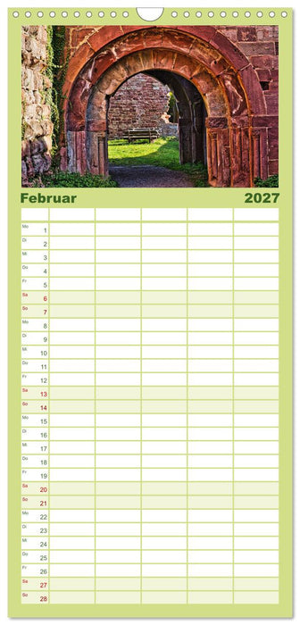 Burg Wildenberg (CALVENDO Familienplaner 2027)
