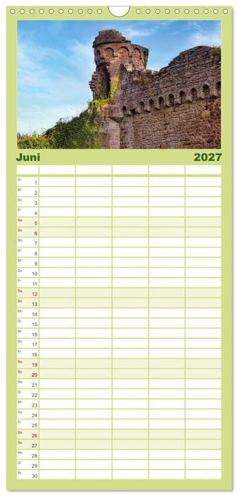 Burg Wildenberg (CALVENDO Familienplaner 2027)