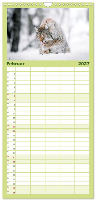 British Columbia - Faszination Kanada (CALVENDO Familienplaner 2027)