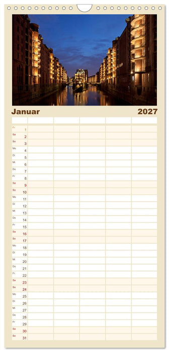 Welterbe - Stätten in Deutschland (CALVENDO Familienplaner 2027)