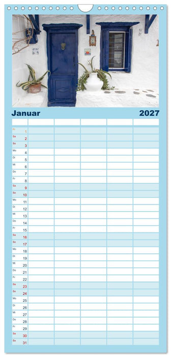 Alónnisos, Skiáthos, Skópelos (CALVENDO Familienplaner 2027)