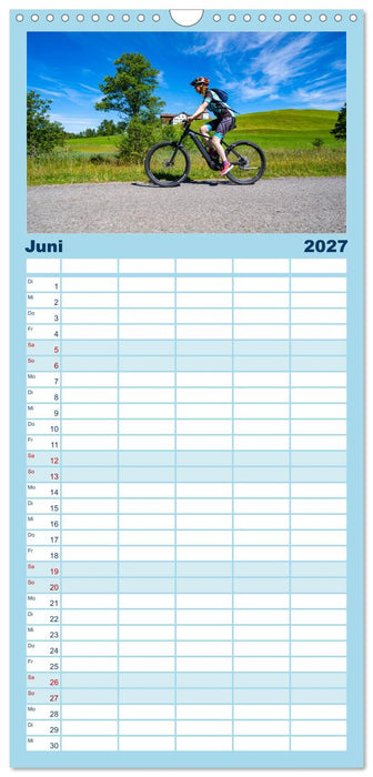 Forggensee und Alpsee - Urlaubsparadies Bayerisches Allgäu (CALVENDO Familienplaner 2027)
