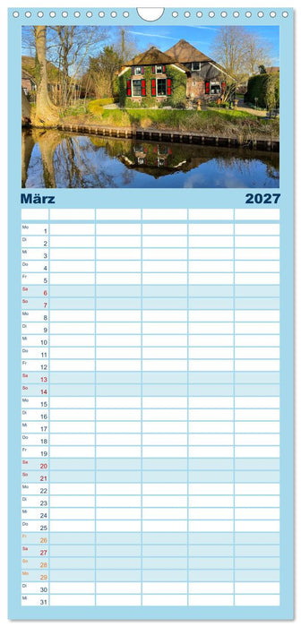 Erlebe mit mir die Niederlande (CALVENDO Familienplaner 2027)
