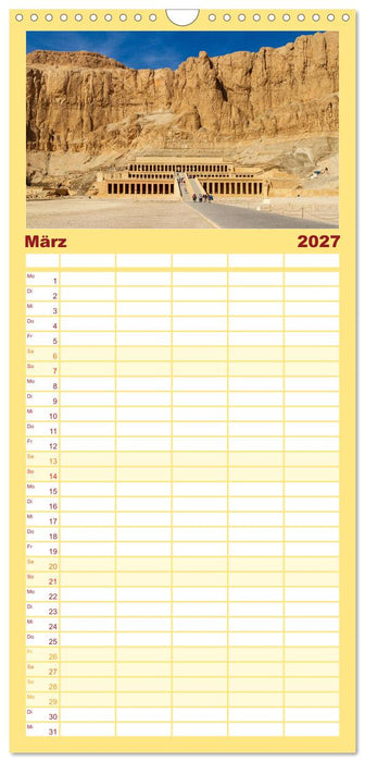 Das Erbe der Pharaonen (CALVENDO Familienplaner 2027)