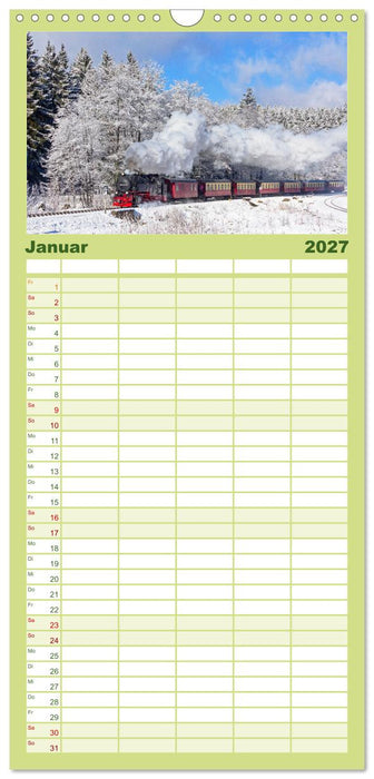 Der Harz und sein Vorland (CALVENDO Familienplaner 2027)