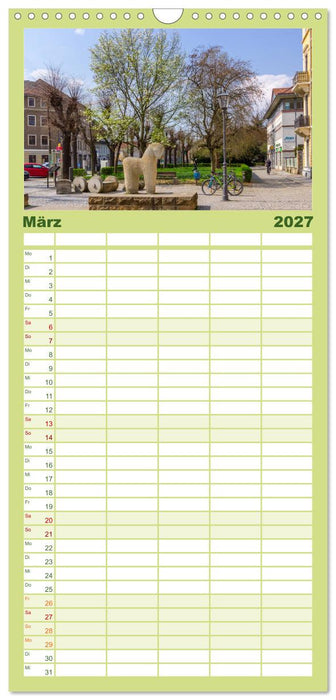 Unterwegs in Pirna (CALVENDO Familienplaner 2027)