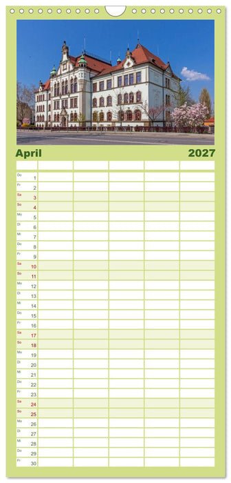 Unterwegs in Pirna (CALVENDO Familienplaner 2027)