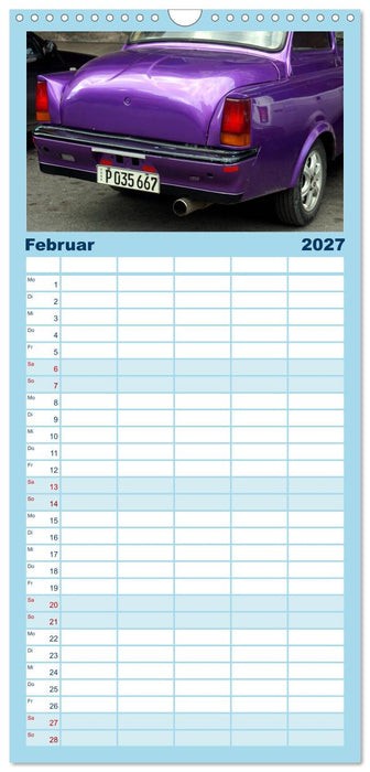 Skoda Octavia - Auto-Legenden (CALVENDO Familienplaner 2027)
