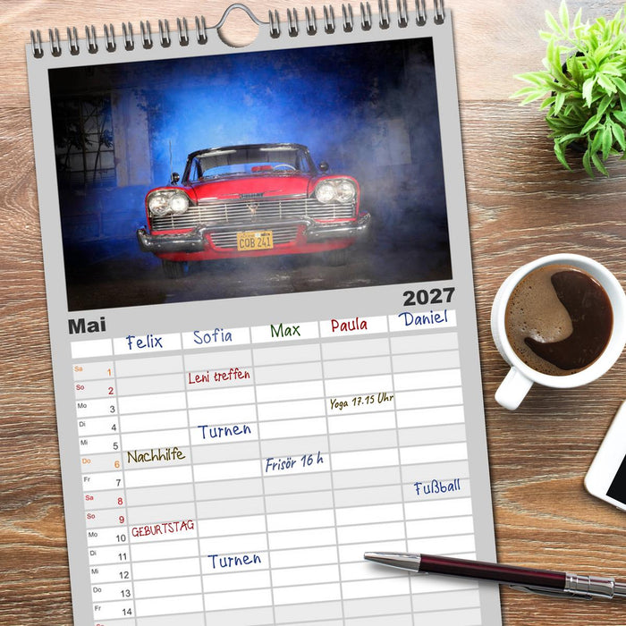 John Carpenter´s Christine (CALVENDO Familienplaner 2027)