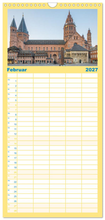 Deutschlands Kirchen (CALVENDO Familienplaner 2027)