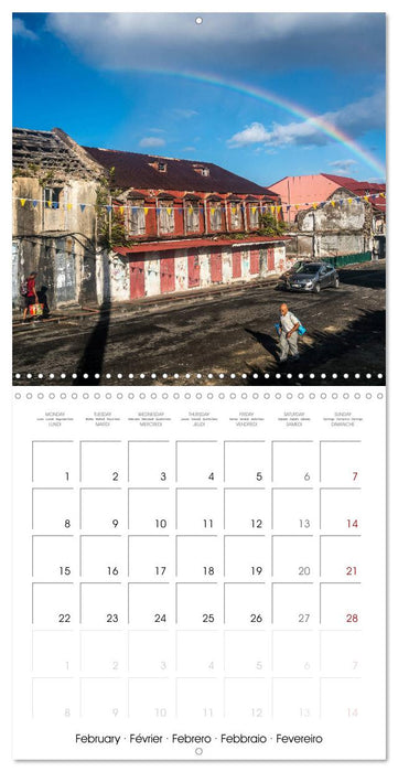 Carribean - Guadeloupe (CALVENDO Monthly Calendar 2027)
