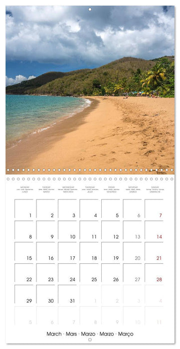 Carribean - Guadeloupe (CALVENDO Monthly Calendar 2027)