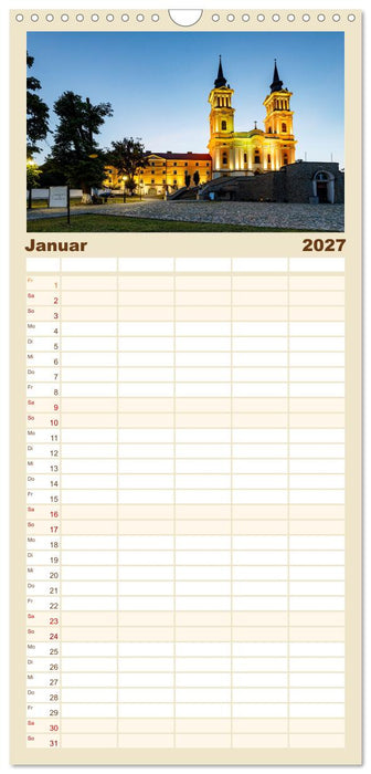 Kirchen und Klöster in Rumänien (CALVENDO Familienplaner 2027)