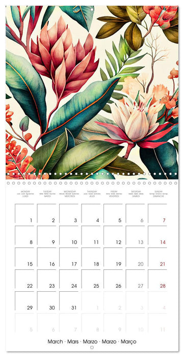 The Art of Botany (CALVENDO Monthly Calendar 2027)