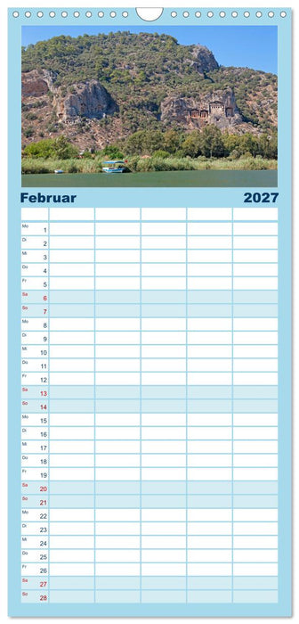 Sommer an der Türkischen Ägäis (CALVENDO Familienplaner 2027)