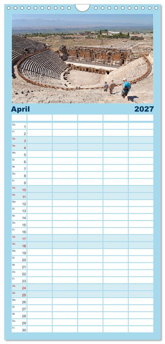 Sommer an der Türkischen Ägäis (CALVENDO Familienplaner 2027)
