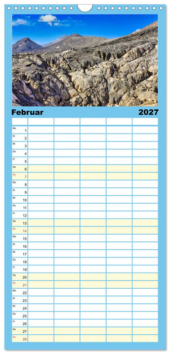 Kretas Wilder Westen (CALVENDO Familienplaner 2027)