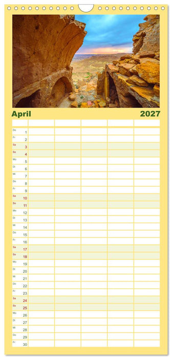 Faszination Tunesien (CALVENDO Familienplaner 2027)
