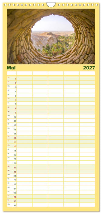 Faszination Tunesien (CALVENDO Familienplaner 2027)