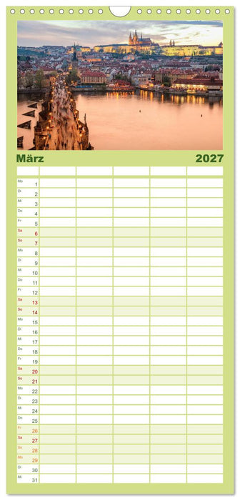 Europa - Eine Reise zu einigen der schönsten Hauptstädten. (CALVENDO Familienplaner 2027)
