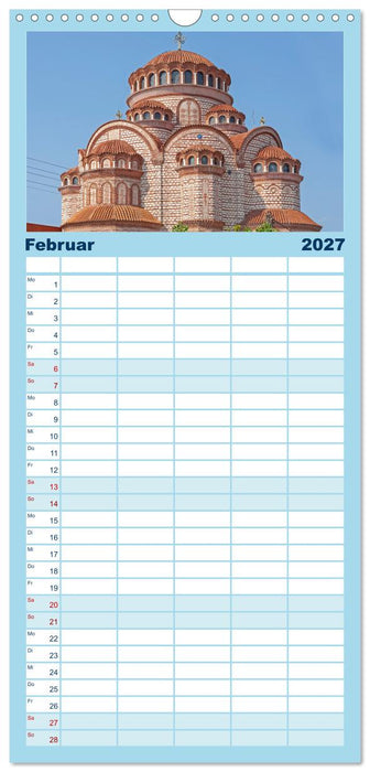 Chalkidiki - Urlaubsparadies in Nordgriechenland (CALVENDO Familienplaner 2027)