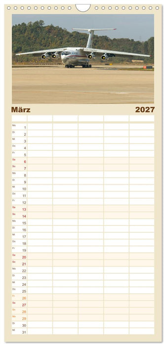 Klassiker der Lüfte (CALVENDO Familienplaner 2027)