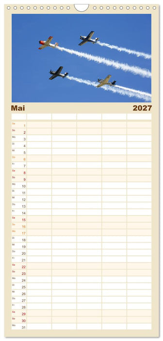 Klassiker der Lüfte (CALVENDO Familienplaner 2027)