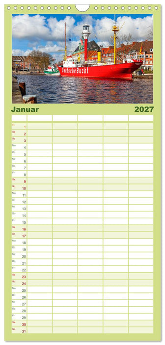 Tour de Ostfriesland (CALVENDO Familienplaner 2027)