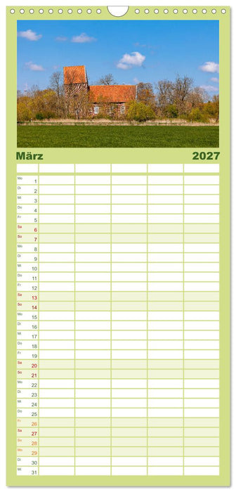 Tour de Ostfriesland (CALVENDO Familienplaner 2027)