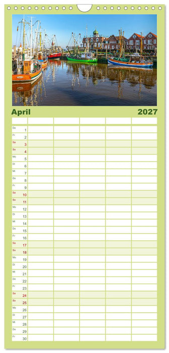 Tour de Ostfriesland (CALVENDO Familienplaner 2027)